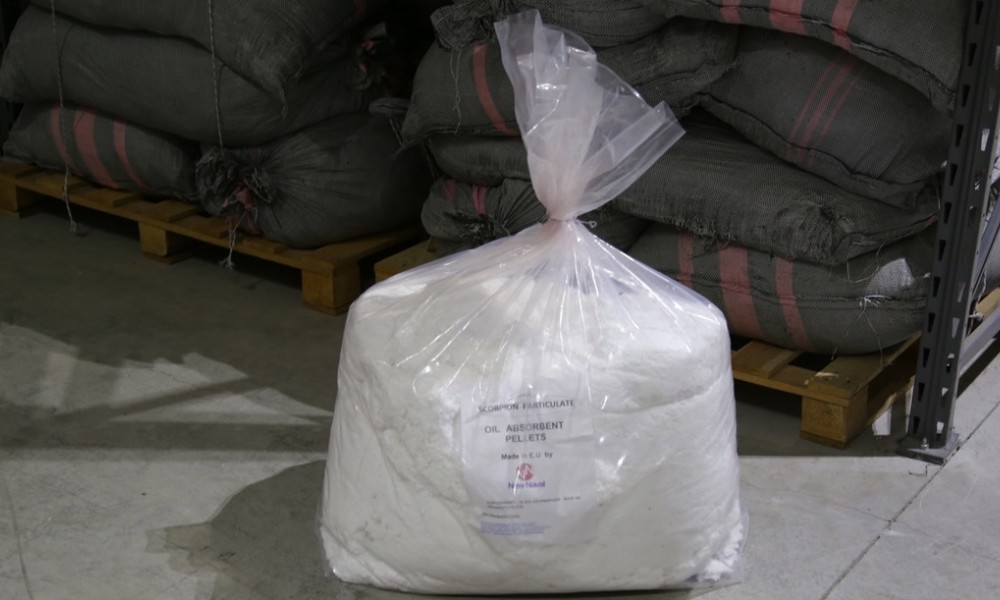 Scorpion Oil Sorbent Particulates 