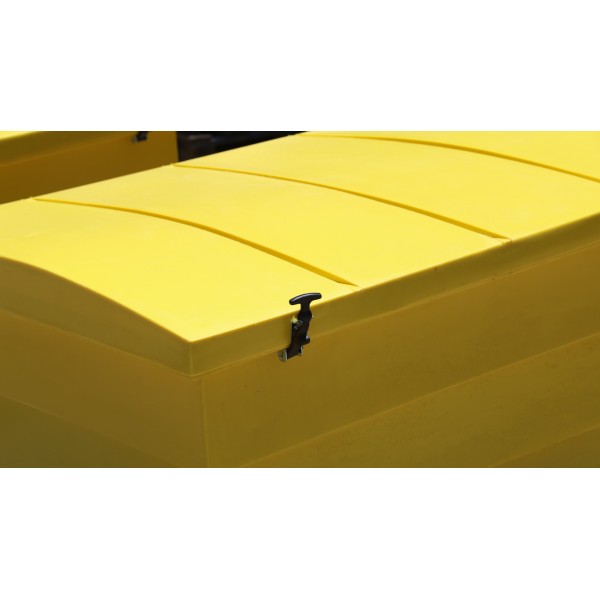 Plastic Storage Bin with Lid - Small 